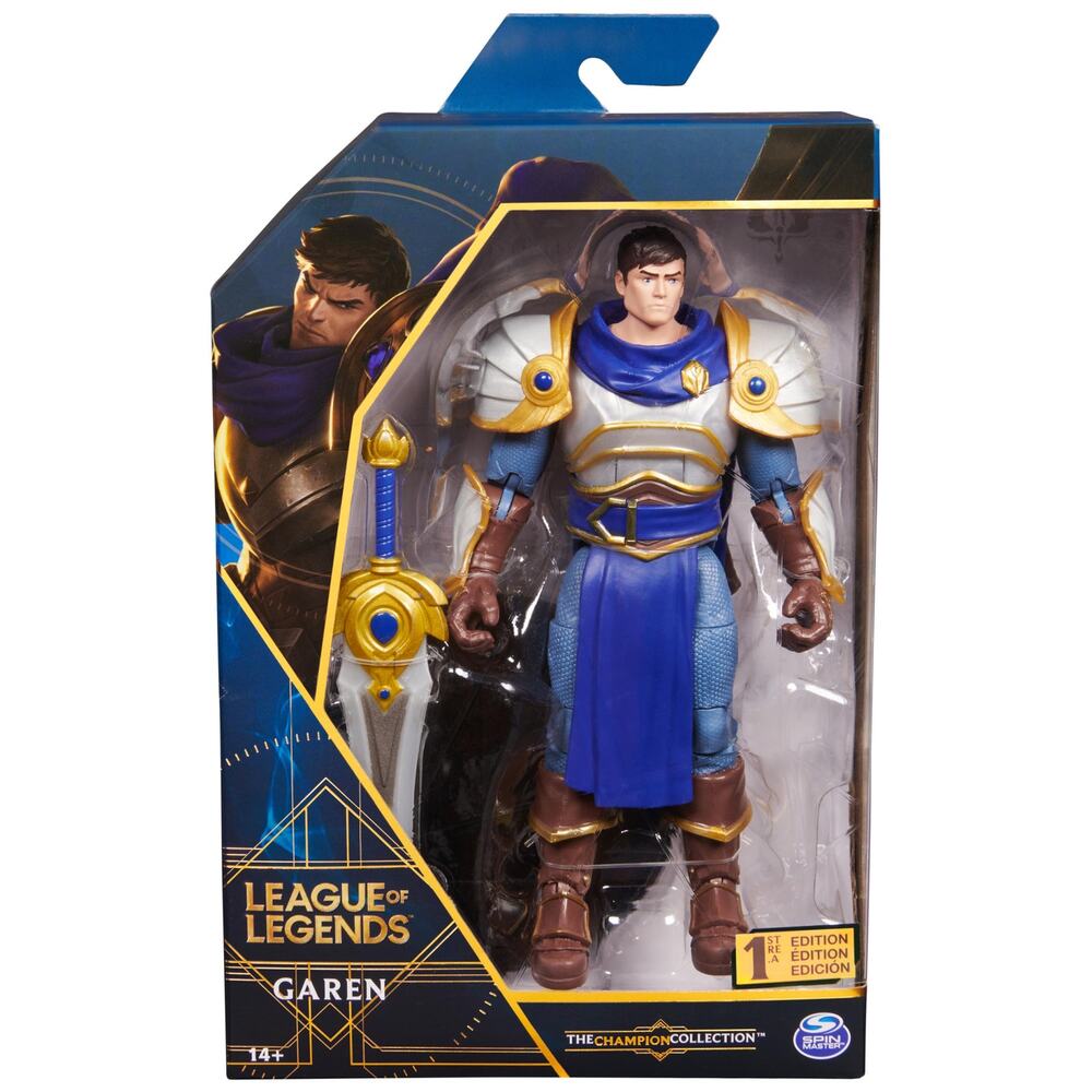 League Of Legends 1st Edition Official Garen Premium Collector Figure NWT